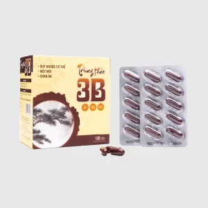 Trùng Thảo 3B tăng cường sức khoẻ