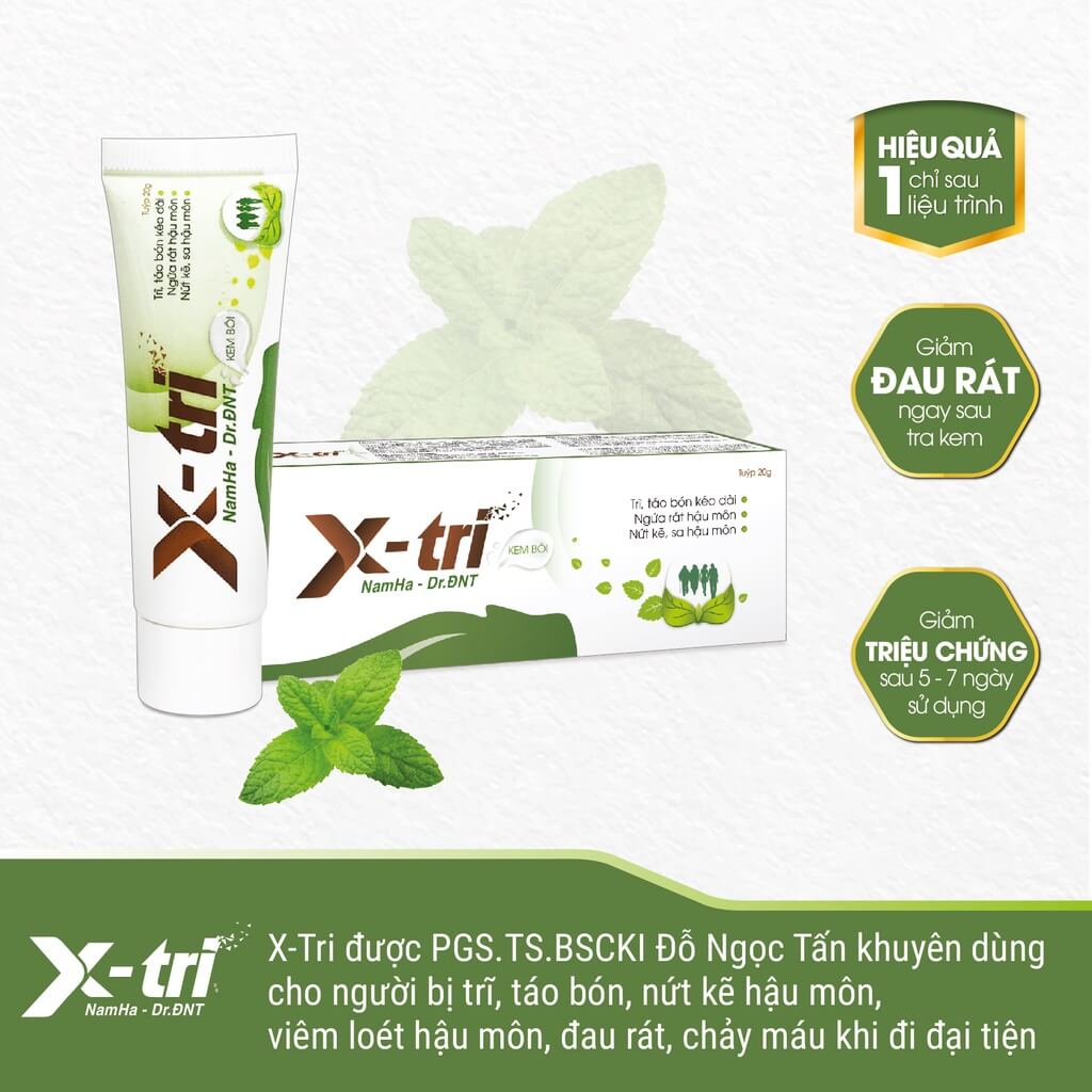 kem bôi X trĩ