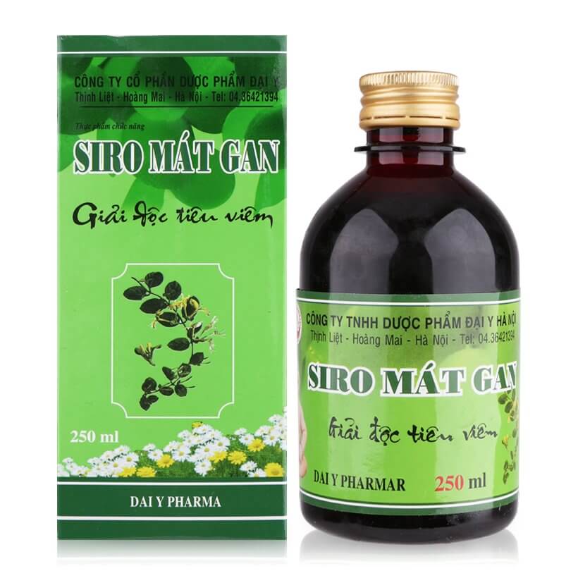 Mát gan tiêu độc SR 250ML Đại Y