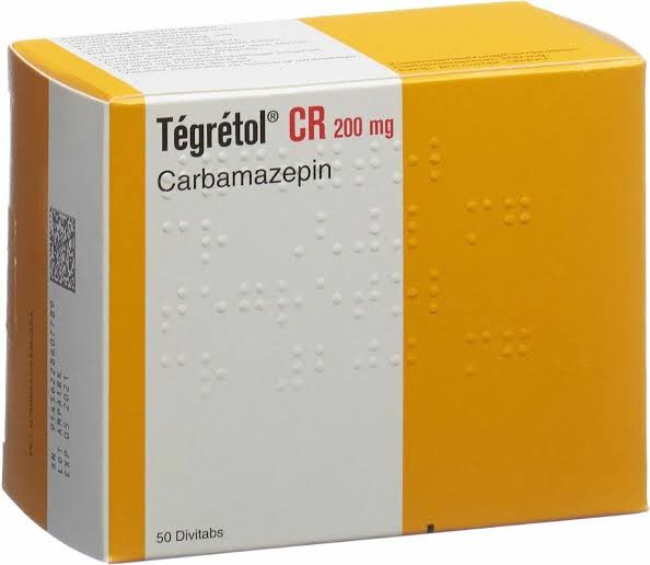 Tegretol CR 200mg (Hộp 5 vỉ x 10 viên)