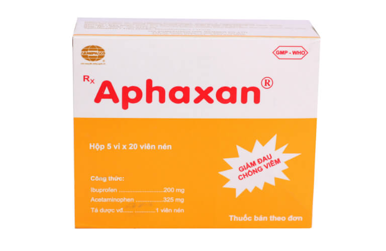 Aphaxan giảm đau, hạ sốt, kháng viêm