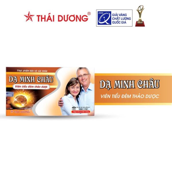 Dạ Minh Châu hỗ trợ giảm tiểu đêm