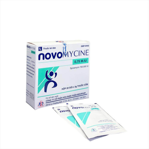 Novomycine 0.75 M.IU Mekophar