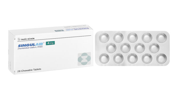 Singulair 4mg MSD (h28 viên) (viên)