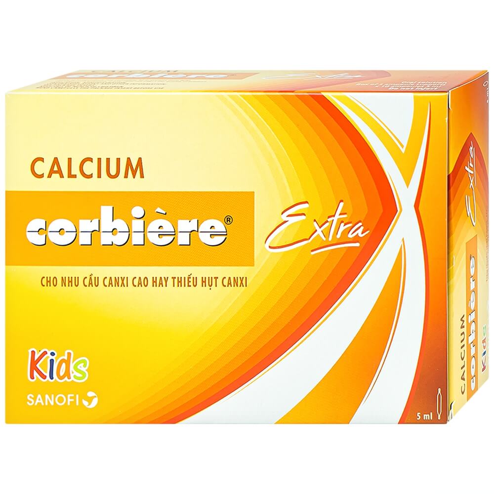 Calcium Corbiere Extra Kids (Hộp 30ống X 5ml)