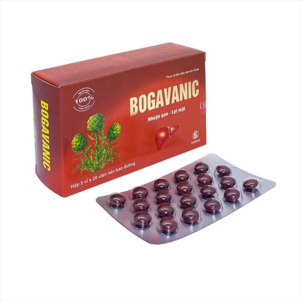 Bogavanic (5vỉ x 20viên nén bao đường)