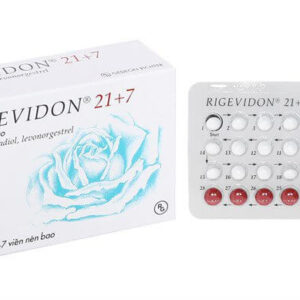 Thuốc ngừa thai Rigevidon 21+ 7 - tránh thai hàng ngày vỉ 28 viên