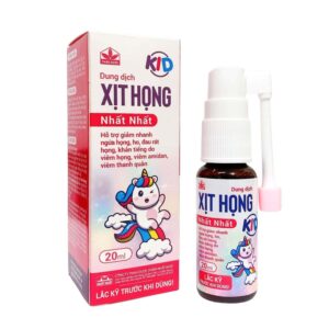 Xịt họng Kid Nhất Nhất