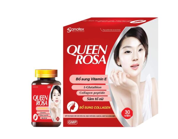 QUEEN ROSA – Khỏe nội tiết, sáng đẹp, tươi trẻ làn da!