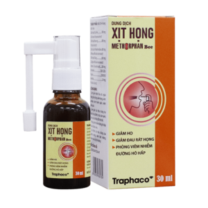 Xịt họng Methorphan Bee chai 30ml Traphaco