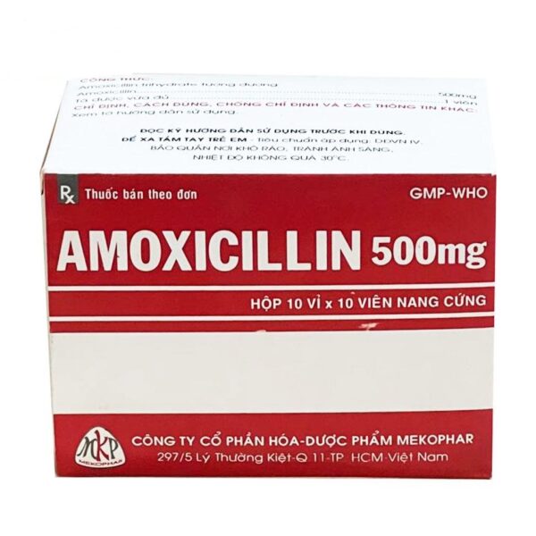 Amoxicillin 500mg MEKOPHAR