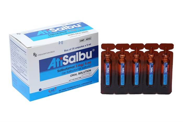 AtiSalbu 2mg/5ml (30 ống x 5ml/hộp)