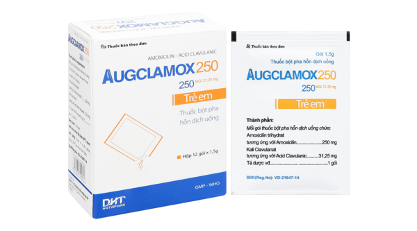 Augclamox 250 - Thuốc Điều Trị Nhiễm Khuẩn