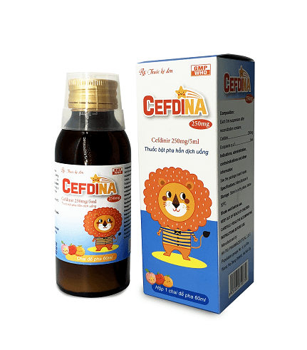 Cefdinar 250mg/5ml