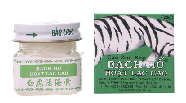 Cao Xoa Bóp Bạch Hổ Hoạt Lạc Cao 20g