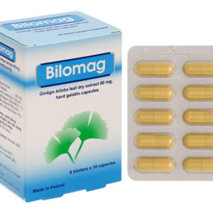 Bilomag 80mg- hỗ trợ tuần hoàn máu não