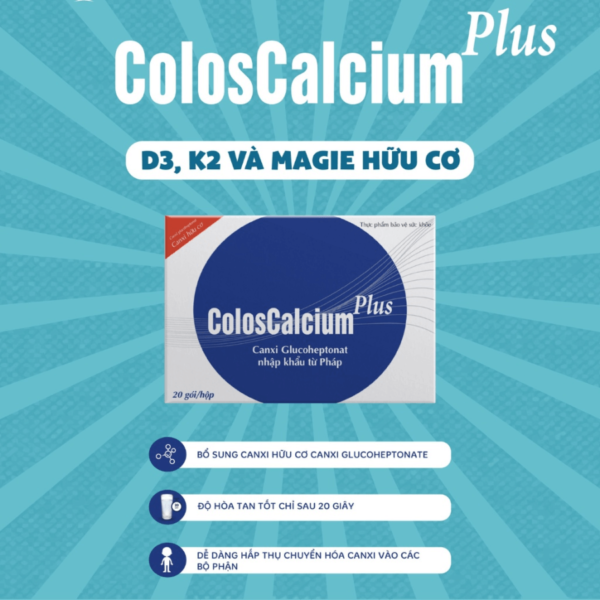 Canxi hữu cơ ColosCalcium