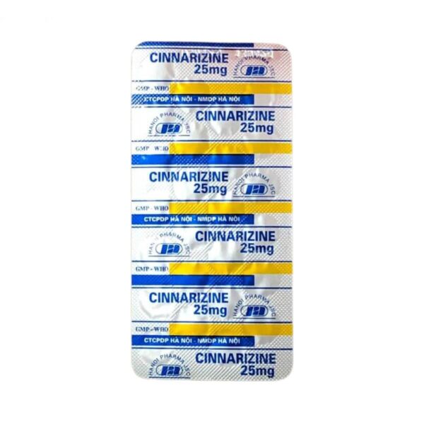 Cinnarizine 25mg Hanoi
