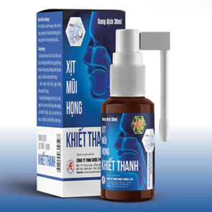 Xịt mũi họng Khiết Thanh