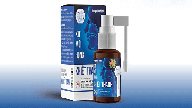 Xịt mũi họng Khiết Thanh