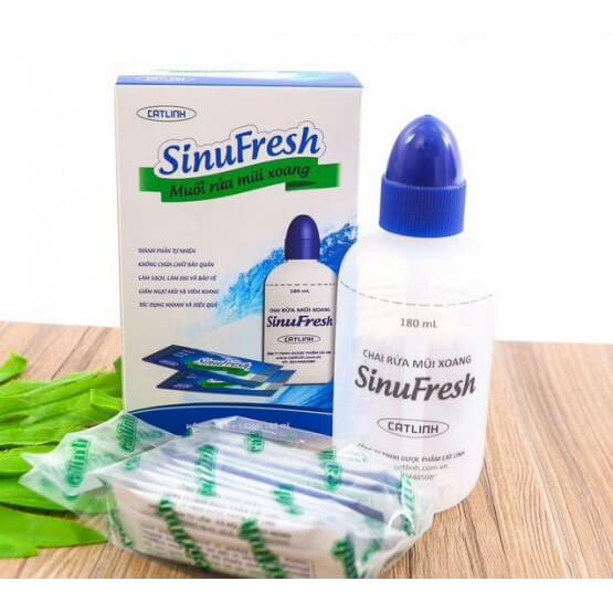 Bộ Rửa Mũi Xoang Sinufresh Cát Linh