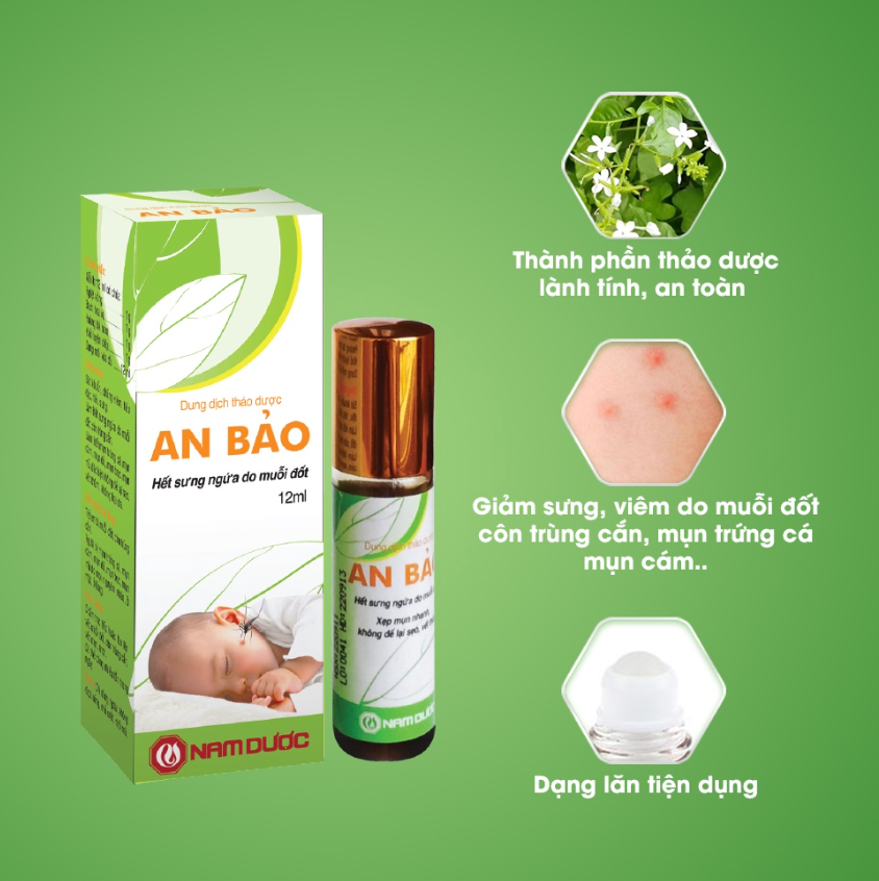 An Bảo - Dung Dịch Thảo Dược Trị Muỗi Đốt