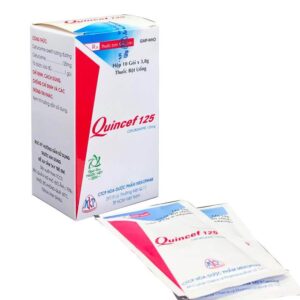 Quincef 125 (10 gói x 3.8g)
