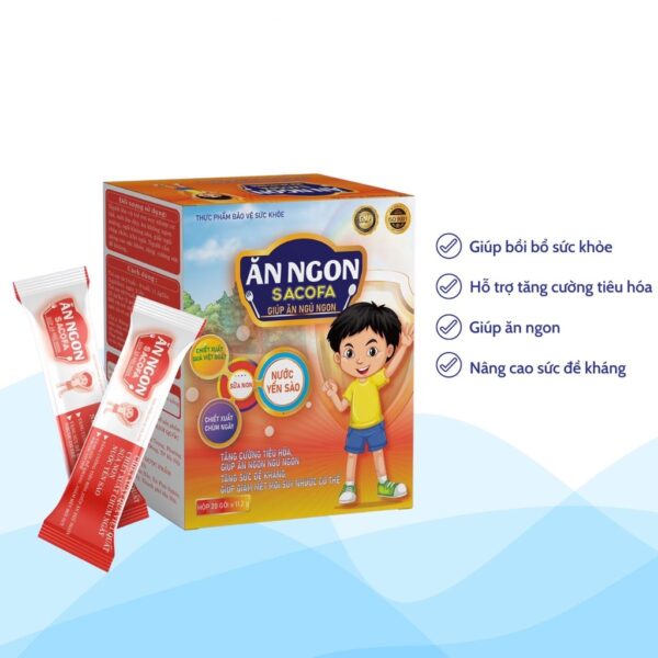 Ăn Ngon Sacofa - Bổ Sung Acid Amin, Tăng Cường Tiêu Hoá Cho Trẻ