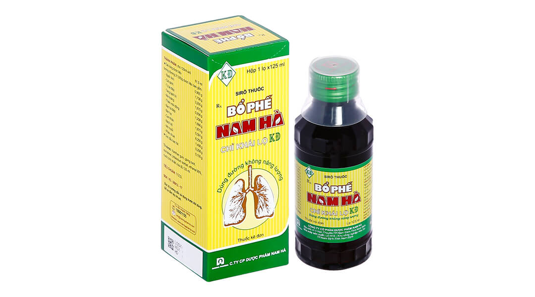 Siro Bổ Phế Nam Hà Chỉ Khái Lộ KĐ (Chai 125ml)