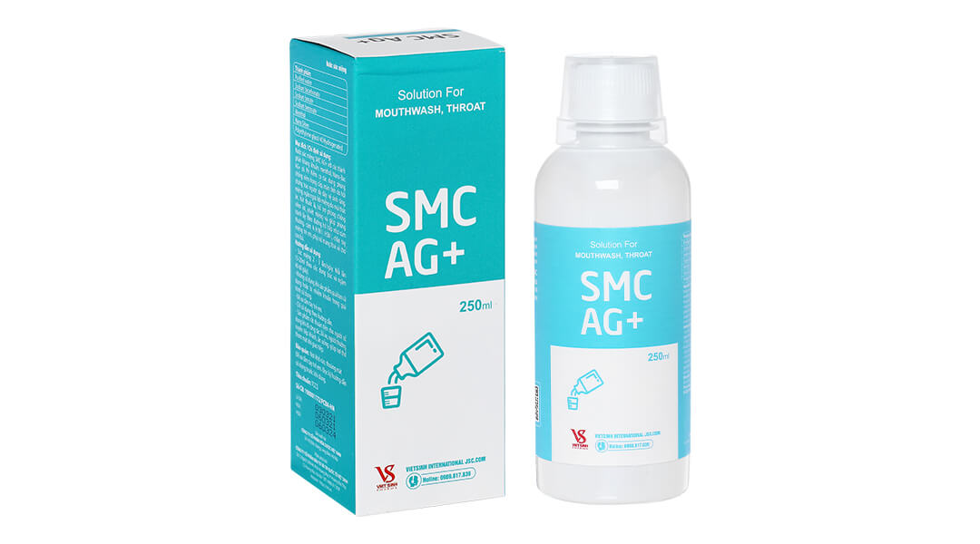 Nước súc miệng SMC AG+