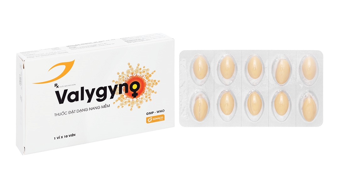 Viên đặt phụ khoa Valygyno