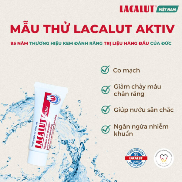 Kem đánh răng Lacalut Aktiv
