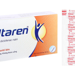 Voltaren đặt hậu môn (hộp 5 viên)- giảm đau kháng viêm
