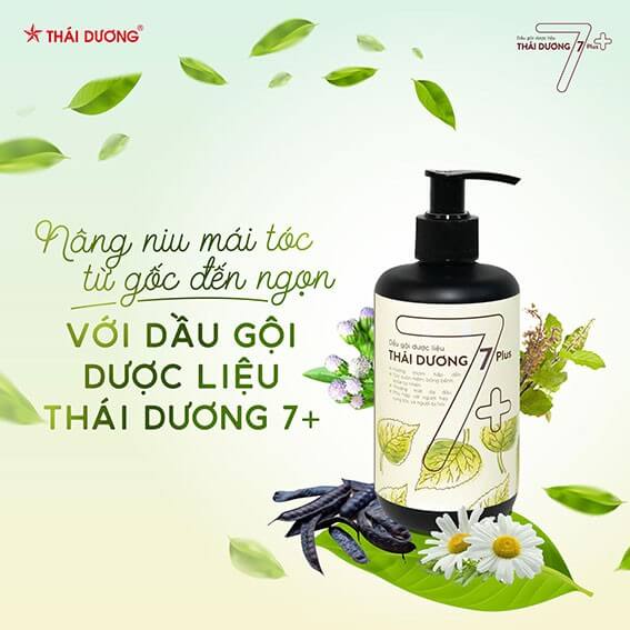Dầu gội dược liệu thái dương 7 plus 250ml