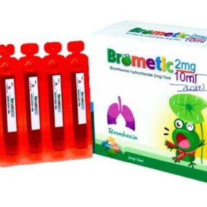 Brometic 2mg/10ml thuốc long đờm hộp 20 ống