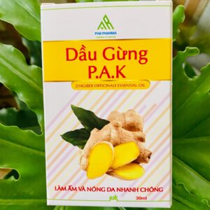 Hình ảnh dầu gừng PAK