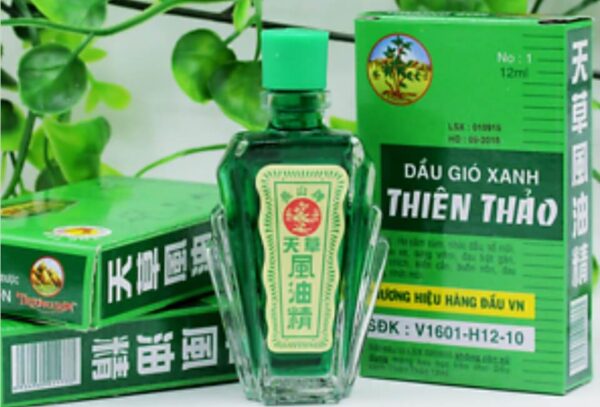 Dầu Gió Xanh Thiên Thảo (Chai 12ml)