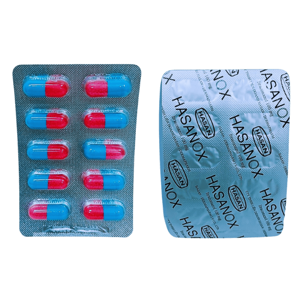 Thuốc Hasanox trị nấm hộp 10 viên