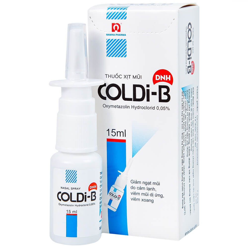 Thuốc xịt mũi Coldi B (Lọ 15ml)
