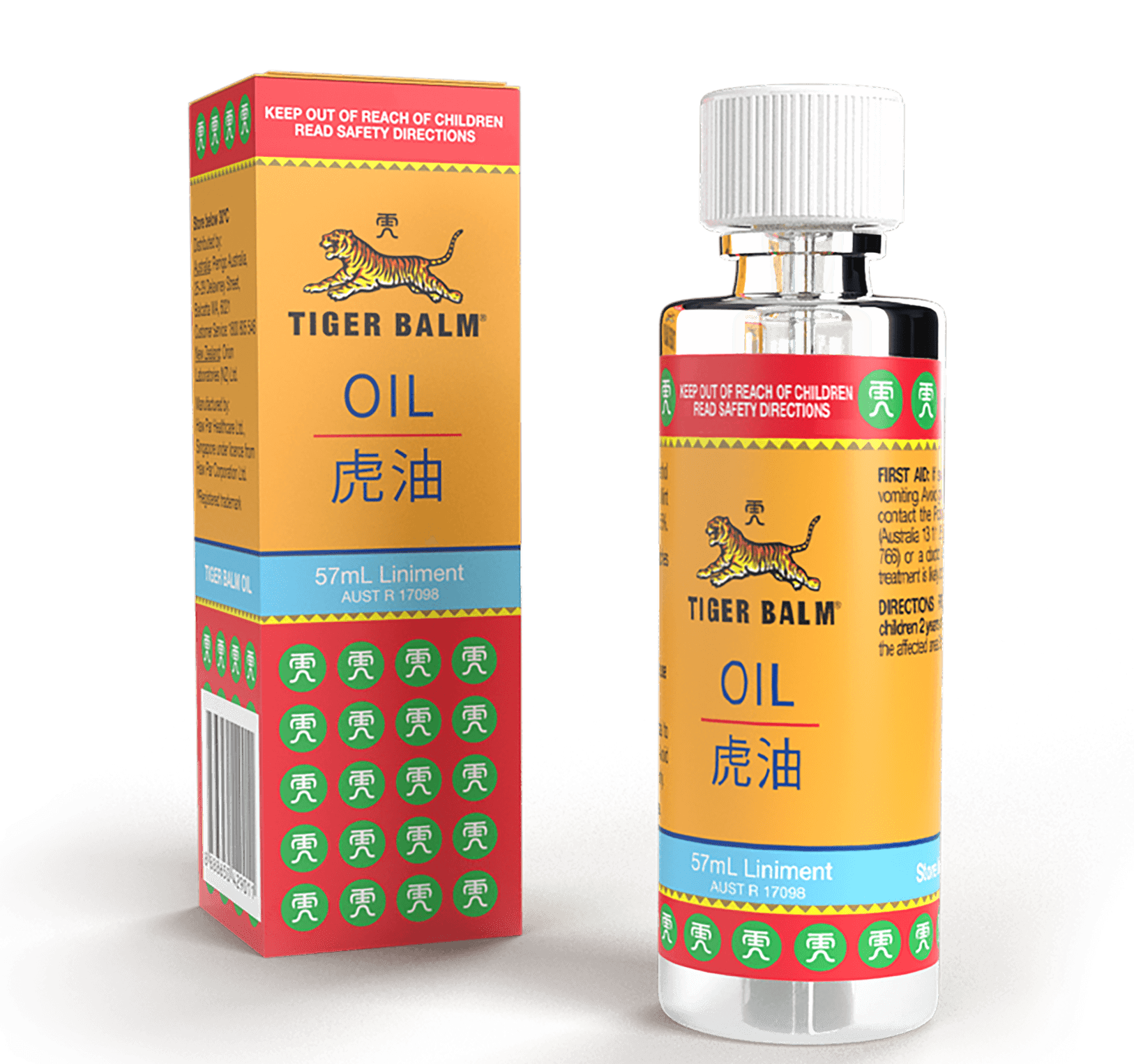 Dầu Xoa Bóp Tiger Balm Oil (Chai 57ml)