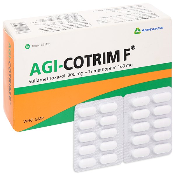 Agi-cotrim F thuốc kháng sinh điều trị nhiễm khuẩn