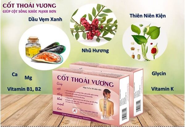 Cốt Thoái Vương (Hộp 3vỉ x 10viên) Á Âu