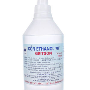 Cồn Ethanol 70 độ (Chai 500ml) Đại Lợi