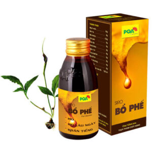 Siro Bổ Phế PQA 125ml - bổ phế, giảm ho