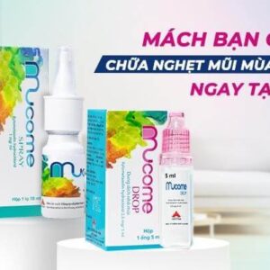 Thuốc Mucome drop 5ml nhỏ mũi