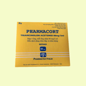 Thuốc tiêm Pharmacort hộp 5 ống