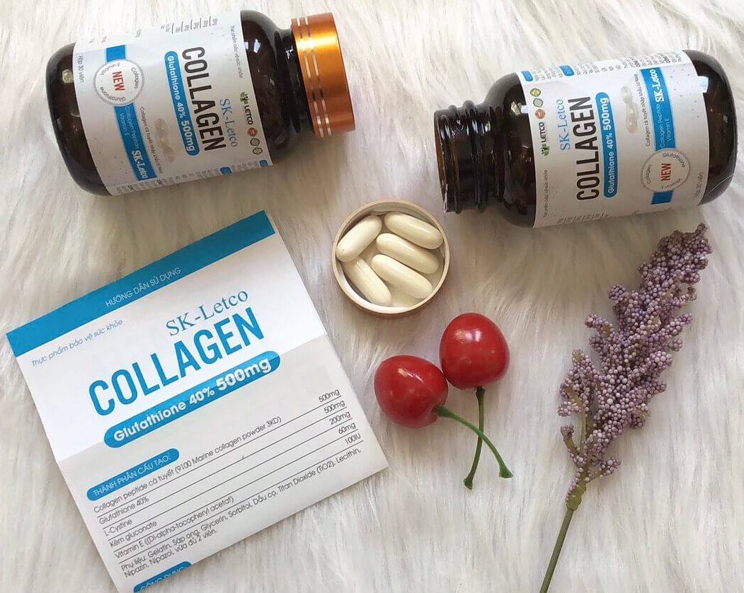 SK Letco Collagen Cá Tuyết (Hộp 30 Viên)