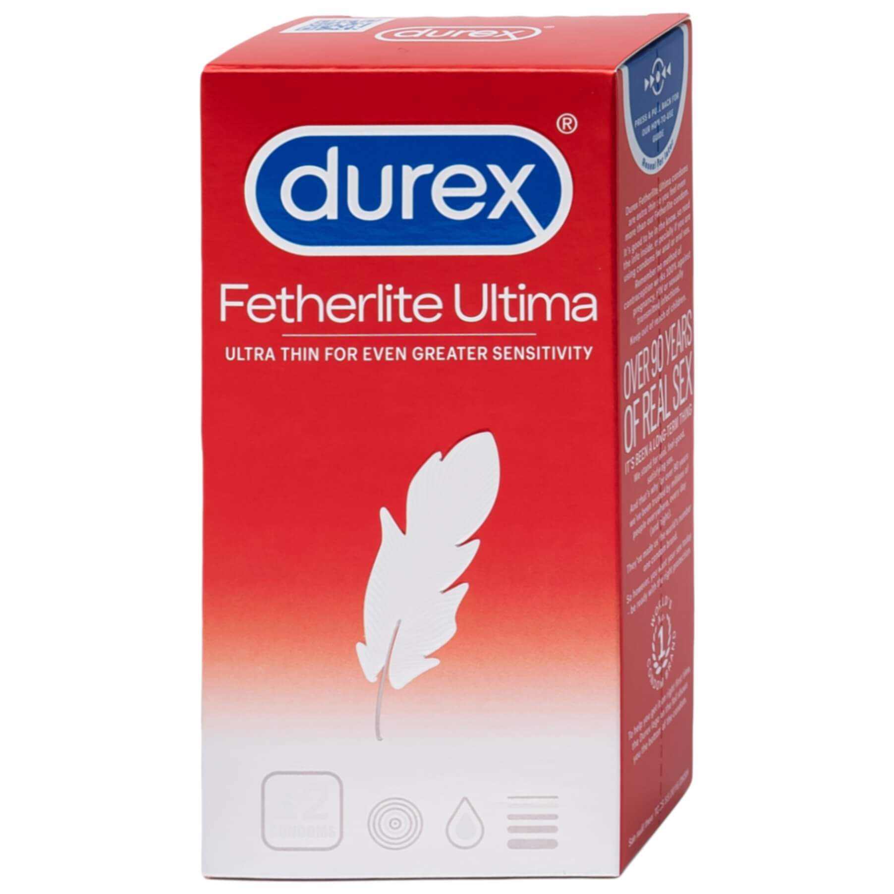 Bao Cao Su Durex Fetherlite Ultima (Hộp 12 Cái)