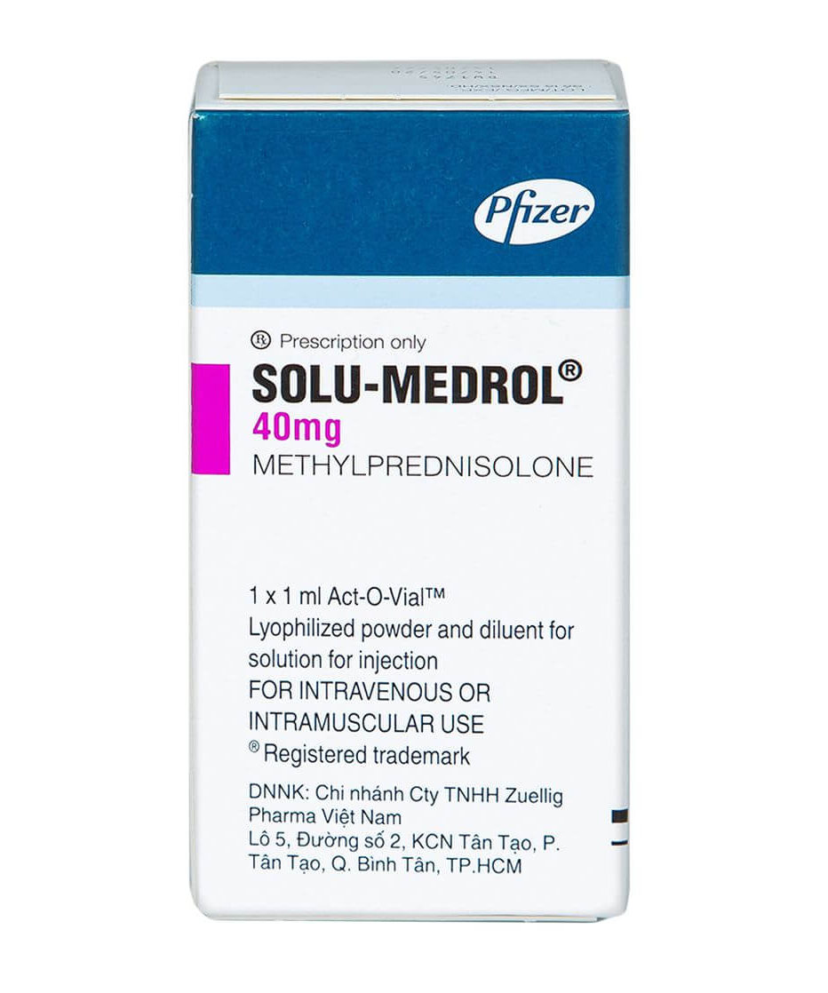 Thuốc tiêm Depo Medrol 40mg (1lọ x 1ml)