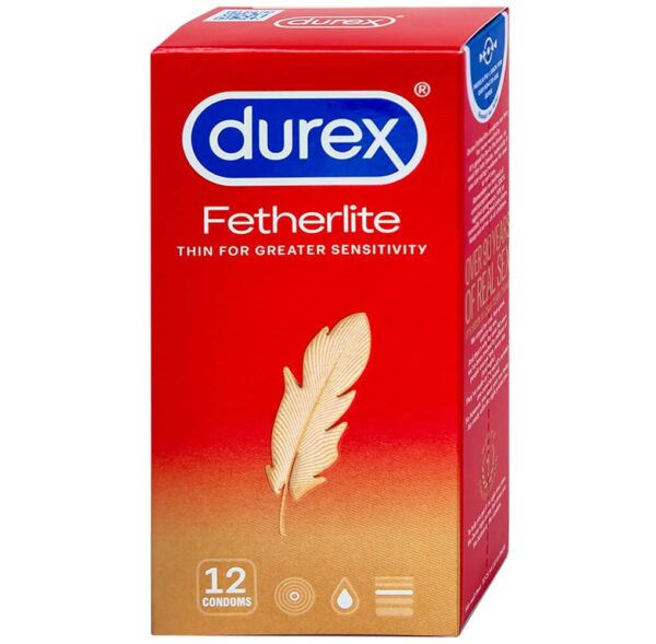 Bao Cao Su Durex Fetherlite (Hộp 12 Cái)